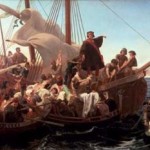 Christopher Columbus 'discovers' the Americas