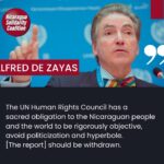 Human rights experts call for withdrawal of biased UN report on Nicaragua